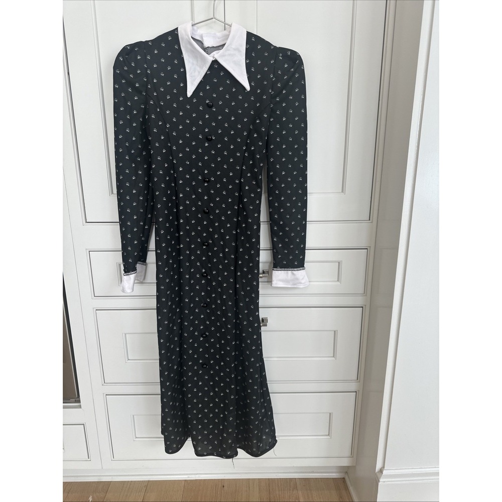 Adult Wednesday Adams Dress Halloween costume small / xsmall